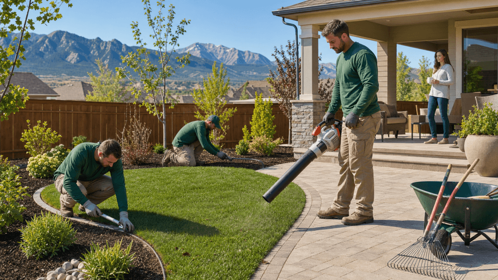 Landscape Maintenance Colorado Homeowners Need After Big Installs