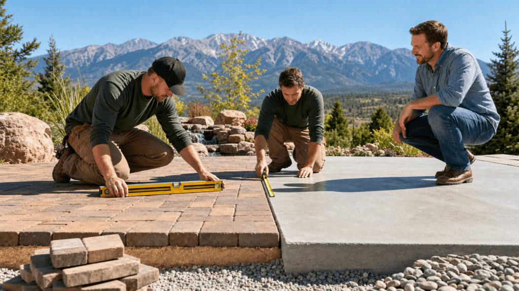 Is a Paver Patio in Monument, CO Better Than Concrete?