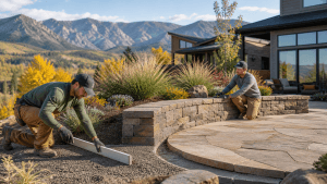 Retaining Walls Colorado Homeowners Build to Fix Sunken Patios