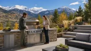 Choosing Built in Grills for Colorado’s High-Altitude Backyards