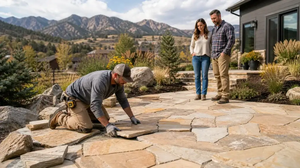 Cost and Value of Flagstone Patios for Colorado Homeowners to Know