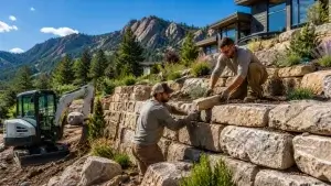 Landscape Contractors in Colorado for Steep, Rocky Lots