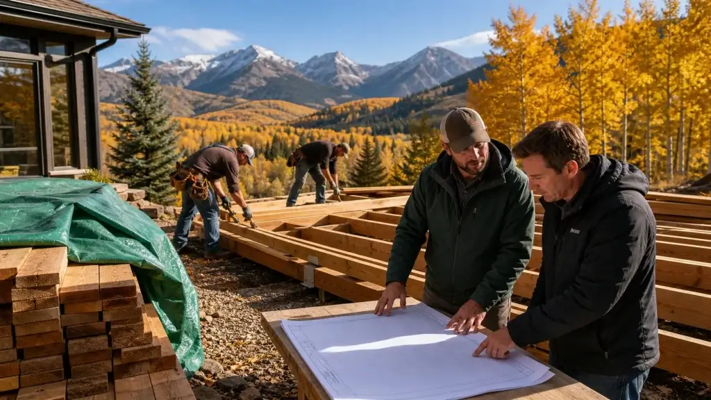 Deck Construction Plans Colorado Homeowners Should Make Before Winter Hits