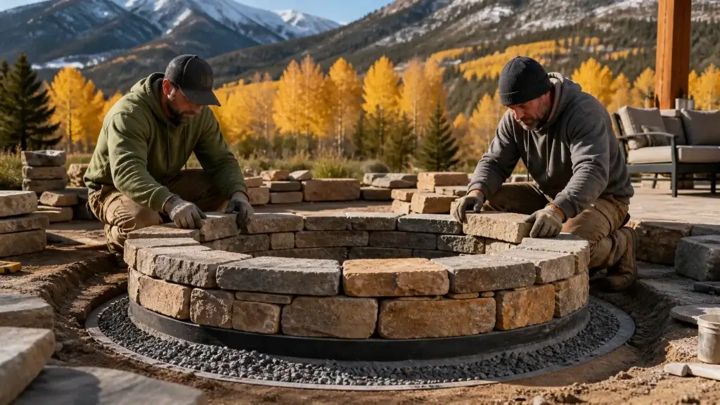 Stone Fire Pit Engineering for Colorado Freeze-Thaw: Crack-Prevention Details