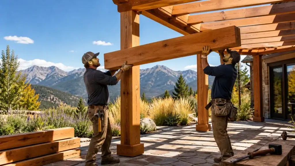 What to Expect From Timber Framing for Colorado Outdoor Spaces