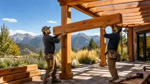 What to Expect From Timber Framing for Colorado Outdoor Spaces