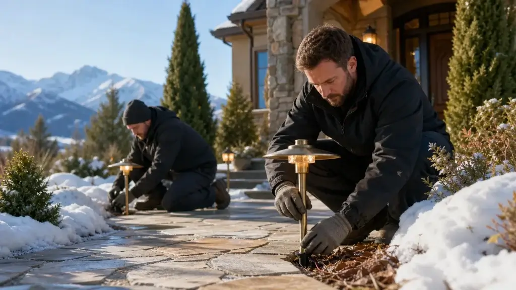 Winter-Proof Landscape Lighting in Colorado: Placement That Prevents Failures